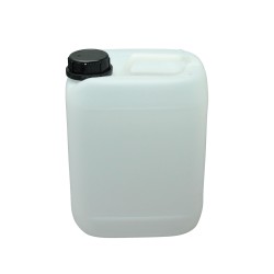 Plastic Jerry Can With Cap Clear 5 Litre